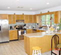 Finished kitchen painting project